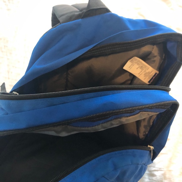 Large blue Jansport backpack - Picture 2 of 3